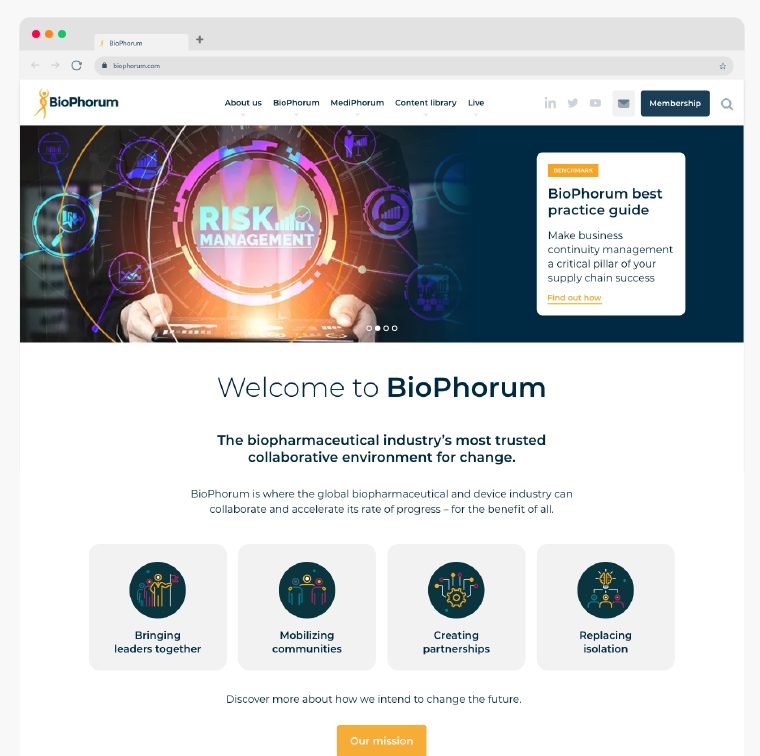 BioPhorum Website
